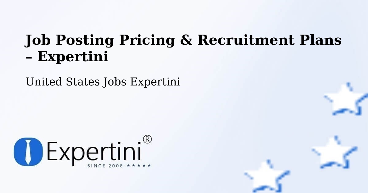 Job Posting Pricing & Recruitment Plans – Tyro - Tyro, United States Jobs Expertini