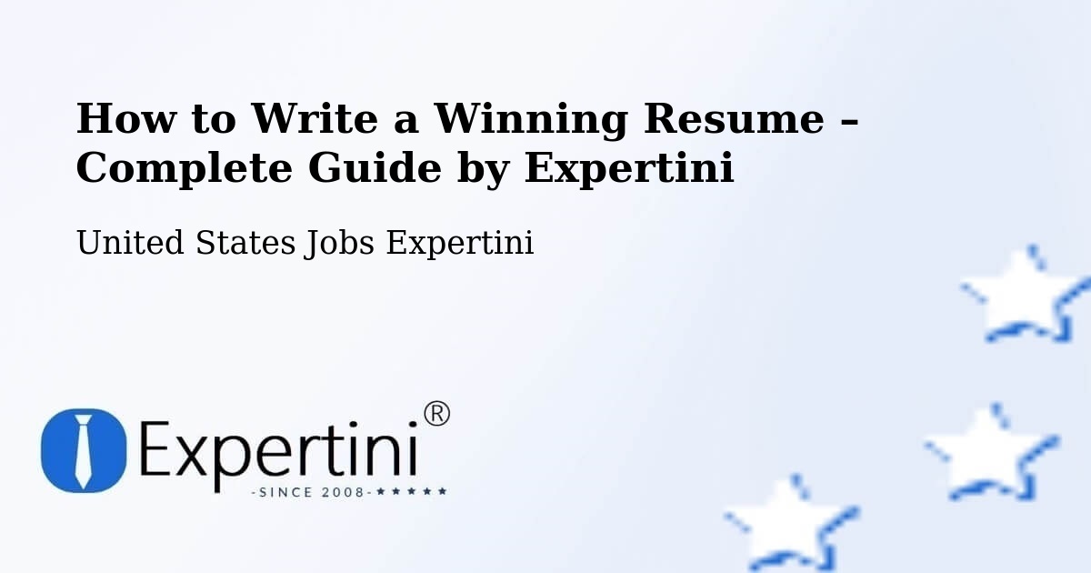 Resume Writing Guide for Job Seekers – Tyro - Tyro, United States Jobs Expertini